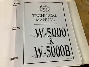 Rodgers Organ Model W-5000, W-5000B, W-5000C Technical Manual - Picture 1 of 4