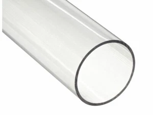 Plastik Rohr perspex 400mm,500mm,600mm Lang 30mm Sich 70mm Durchmesser - Picture 1 of 5