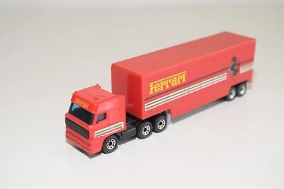 A32 1:55 3 INCH MATCHBOX DAF 3300 SPACE CAB TRUCK TRAILER FERRARI EXCELLENT - Image 1 of 4