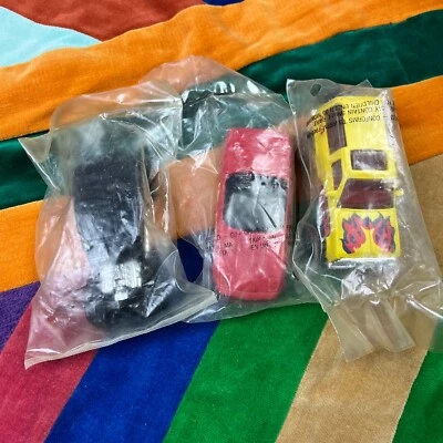 Lot of 3 Matchbox Cereal Promo Cars 1987 Corvette Bronco II Willys Street Rod - Image 1 of 4