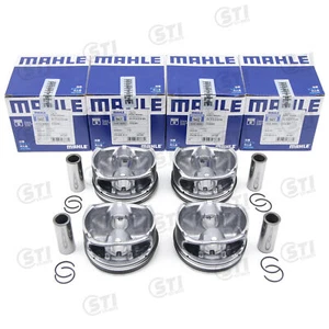 MAHLE 4x Pistons Rings Set For Mercedes-Benz M274.910 1.6T C180 CGI E180 SLC180 - Picture 1 of 4