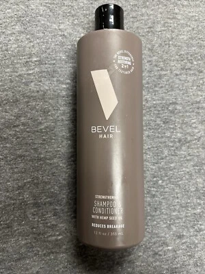 Champú y acondicionador biselado para fortalecer el cabello con aceite de semilla 12 fl oz Foto 1 de 2