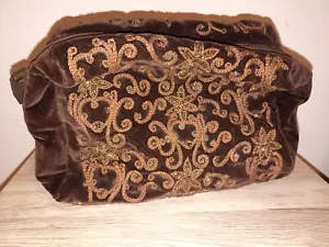 POCHETTE PRADA MILANO VELLUTO RICAMATO RARA - Foto 1 di 3