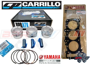 Yamaha YXZ1000R 80mm OEM Stock Bore Pistons CP Carrillo 11.5:1 + OEM Head Gasket - Picture 1 of 21