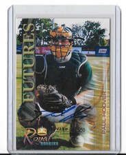 2000 ROYAL ROOKIES BASEBALL FUTURES PAUL HOOVER AUTO,AUTOGRAPH /4950 RAYS