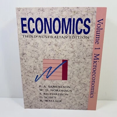 Economics Microeconomics Vol 1 by P A Samuelson 3rd Australian Edition Paperback - Image 1 of 4