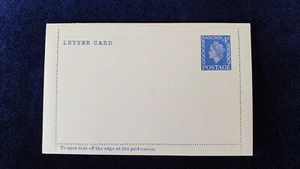 LCP26, 4d Blue Letter Card Postfrish #8457 - Picture 1 of 2