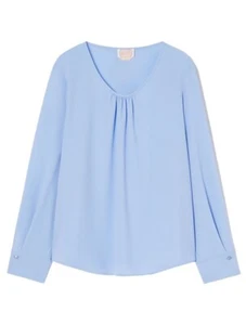 PERSONA by Marina Rinaldi linea N.O.W blusa celeste 2513111035600 RADENTE - Imagen 1 de 4