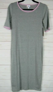 Lularoe Julia Damenkleid meliert grau Größe Small neu mit Etikett - Bild 1 von 3