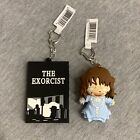 Horror Properties Series 6 Figural Keychain Bag Clip Regan The Exorcist & Poster