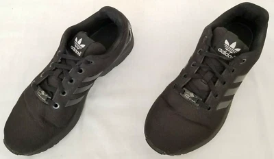 Womens Size 7 Black Adidas Torsion ZX Flux Athletic Sneakers S82695 preowned - Image 1 of 4