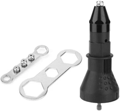 Rivet Gun Drill Adapter Electric Drill Insert Kit Nut Hand Power Tool Accessorie