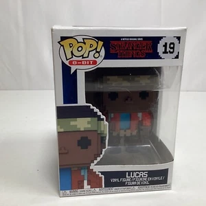 Lucas (8-Bit) 19 ~ Stranger Things ~ Funko Pop Vinyl - Picture 1 of 7