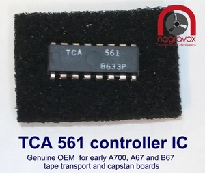 TCA 561 control IC for Revox A700 Studer A67 B67 - Picture 1 of 2