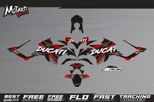 Graphics Kit for Ducati Multistrada 1200 2010 2011 2012 2013 2014 Decals Sticker - Picture 1 of 6