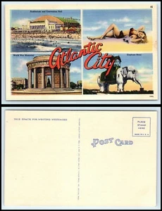 New Jersey Postkarte - Atlantic City, Multiview D22 - Bild 1 von 1