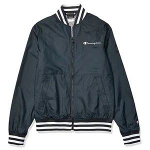 Champion LIFE Men's Varsity Jacket Black Jacket - Picture 1 of 1