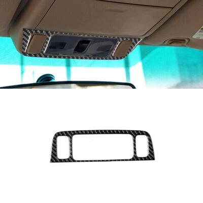 For Subaru Forester 2005-2008 Carbon Fiber Car Overhead light Control Frame Trim Foto 1 de 4