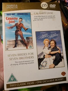 New & Sealed! Calamity Jane, & Seven Brides For Seven Brothers 2 X DVD Box Set. - Picture 1 of 4