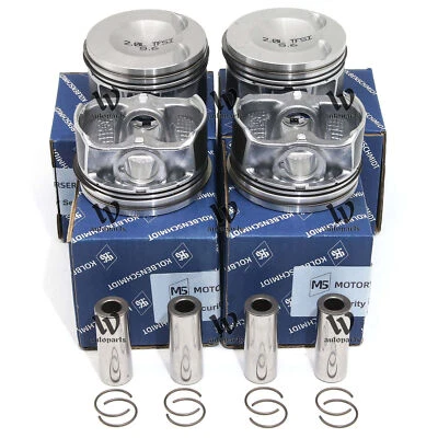 4x Kolbenringe Set Oversize 83.01+0.5mm Stifte Φ 21mm für 2.0T Audi A4 A5 VW GTI - Bild 1 von 4