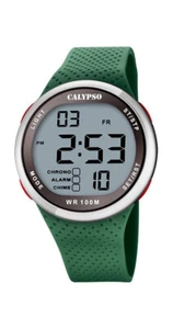 Calypso Herrenuhr K5785-5 Grün Kunststoffband 44 mm - Bild 1 von 1