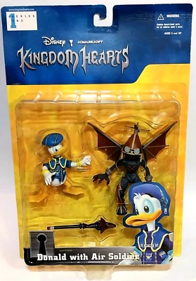 Kingdom Hearts Donald Duck & Air Soldier Disney Mirage Serie 1 Conjunto de Figuras Nuevo Foto 1 de 3
