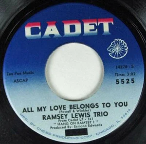 Ramsey Lewis Trio, A Hard Day's Night - All My Love Belongs To You, Cadet 5525 - Imagen 1 de 1