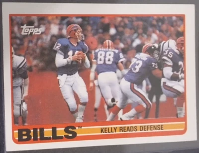 1989 Topps - #40 Jim Kelly - Image 1 of 2