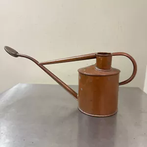 Vtg Genuine HAWS Elliott COPPER Watering Can England - 15.5" Long / 6.5" Tall - Picture 1 of 12