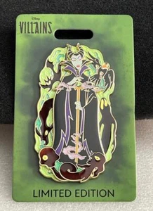Prendedor Disney WDI MOG D23 Expo 2024 Villanos Bella Durmiente Maléfica LE 400 - Imagen 1 de 1