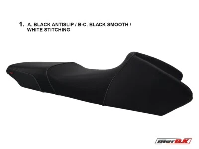 SEAT COVER for Honda Transalp 650 ('00-'07) Motok Antislip Waterproof — 第 1/4 张图片