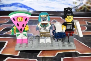 MINIFIGURA ORIGINAL LEGO SERIE 19 SANDÍA TIPO MOMIA PROGRAMADOR REF D3391 - Imagen 1 de 8