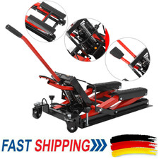 1500lbs Profi Motorradbühne Motorradhebebühne ATV Motorradlift Hochfester Stahl