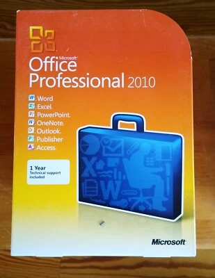 Microsoft Office Professional 2010 Software for Windows (269-14964) - Qty. 11 - Image 1 of 4
