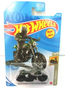 Mattel Hot Wheels Ducati Scrambler Baja Blazers Flat Green 9/10 HW Edition - Picture 1 of 5