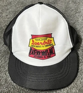 Vintage Doerbilt Truck Karosserieausrüstung SnapBack Truckermütze Doerr Bros Pittsburgh - Bild 1 von 6