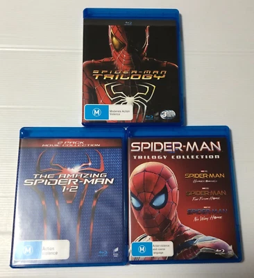 Spider-Man - 8 Movie Collection (Blu-ray All Regions) 8 Discs [Sent Tracked Post - image 1 of 4