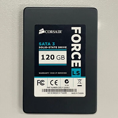 Corsair Force LS Series 120GB 2.5" SSD MLC SATA 6Gbps Drive CSSD-F120GBLS - Image 1 of 4