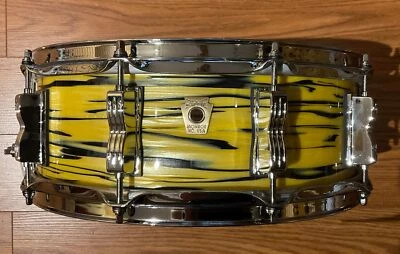 Ludwig Classic Maple Snare Drum 14x5 Lemon Oyster - LS401XXA2 - Image 1 of 4