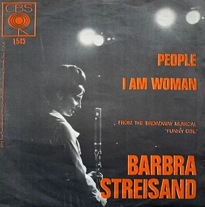 BARBRA STREISAND - People - VINYL SINGLE - Original DUTCH Issue PICTURE SLEEVE - Picture 1 of 5