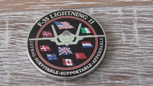 Moneta sfida Lockheed Martin Northrop Grumman F-35 Joint Strike Fighter #990Y - Foto 1 di 8