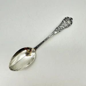 Vintage Sterling Silver Demitasse Spoon Denver Colorado - State Capital Souvenir - Picture 1 of 11