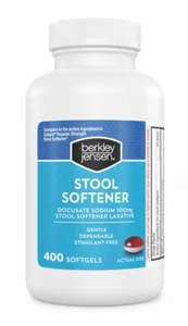 Berkley Jensen Stool Softener - 400 Softgels - Picture 1 of 1
