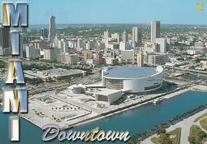 NBA Basketball Miami Heat American Airlines Arena Postkarte - Bild 1 von 2