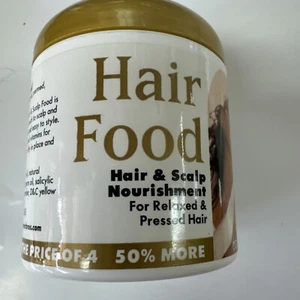 Hair Food Hair & Scalp Nourishment Treatment Relaxed & Pressed Hair 6 Ounces - Picture 1 of 3