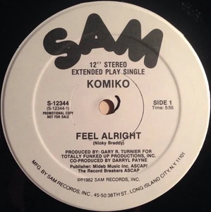 Komiko - Feel Alright (12", Promo, Hau) (Very Good Plus (VG+)) 3651245706 - Foto 1 di 2