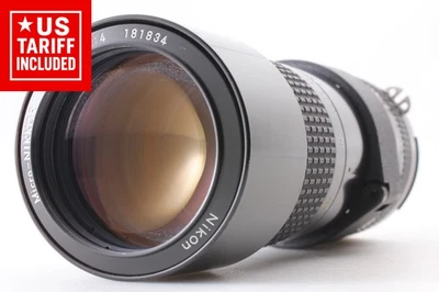 【Exc+5】 Nikon Micro Nikkor 200mm f/4 Ai MF Lens for F Mount Camera From JAPAN - Image 1 of 4