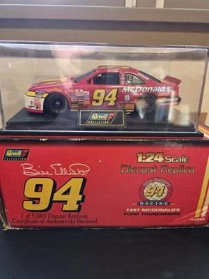 Revell escala 1:24 diecast Bill Elliot #94 McDonalds 1997 Ford Thunderbird sin certificado de autenticidad Foto 1 de 4