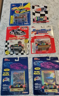 De colección 1995 Jeff Gordon Racing Champions NASCAR Escala 1:64 Diecast Lote de 6 Foto 1 de 4