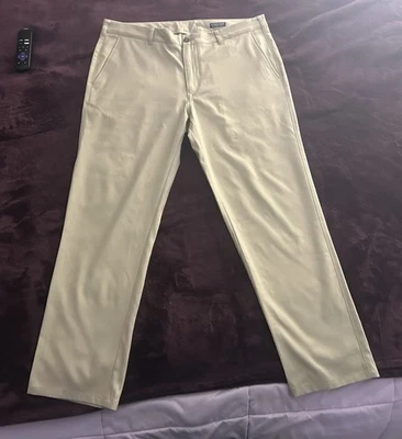 Pantalones chinos Mizzen+Main Baron W36L30 ajuste perfecto para golf precio de venta sugerido por el fabricante 125 $ nuevos sin etiquetas Foto 1 de 4